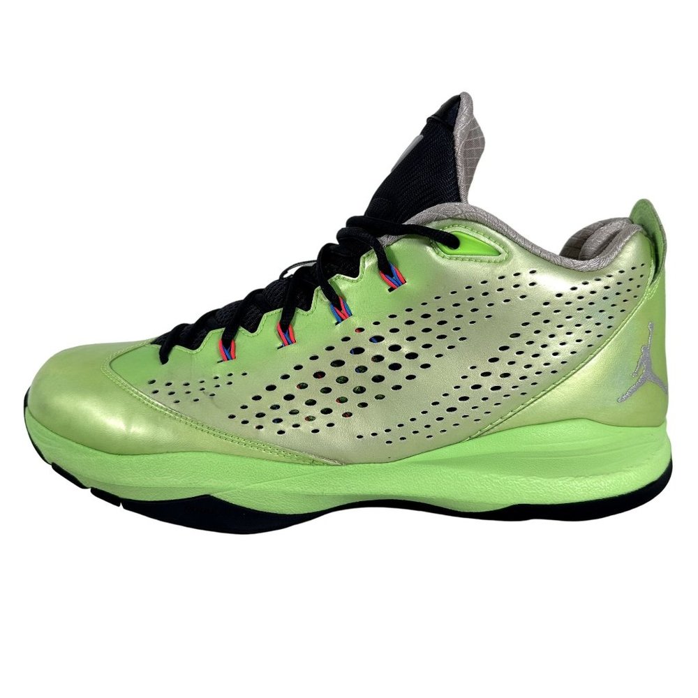 Nike JORDAN CP3 VII 7 Shoes NITRO PACK 616805-321 Green Black Mens Size 13 - Picture 2 of 9